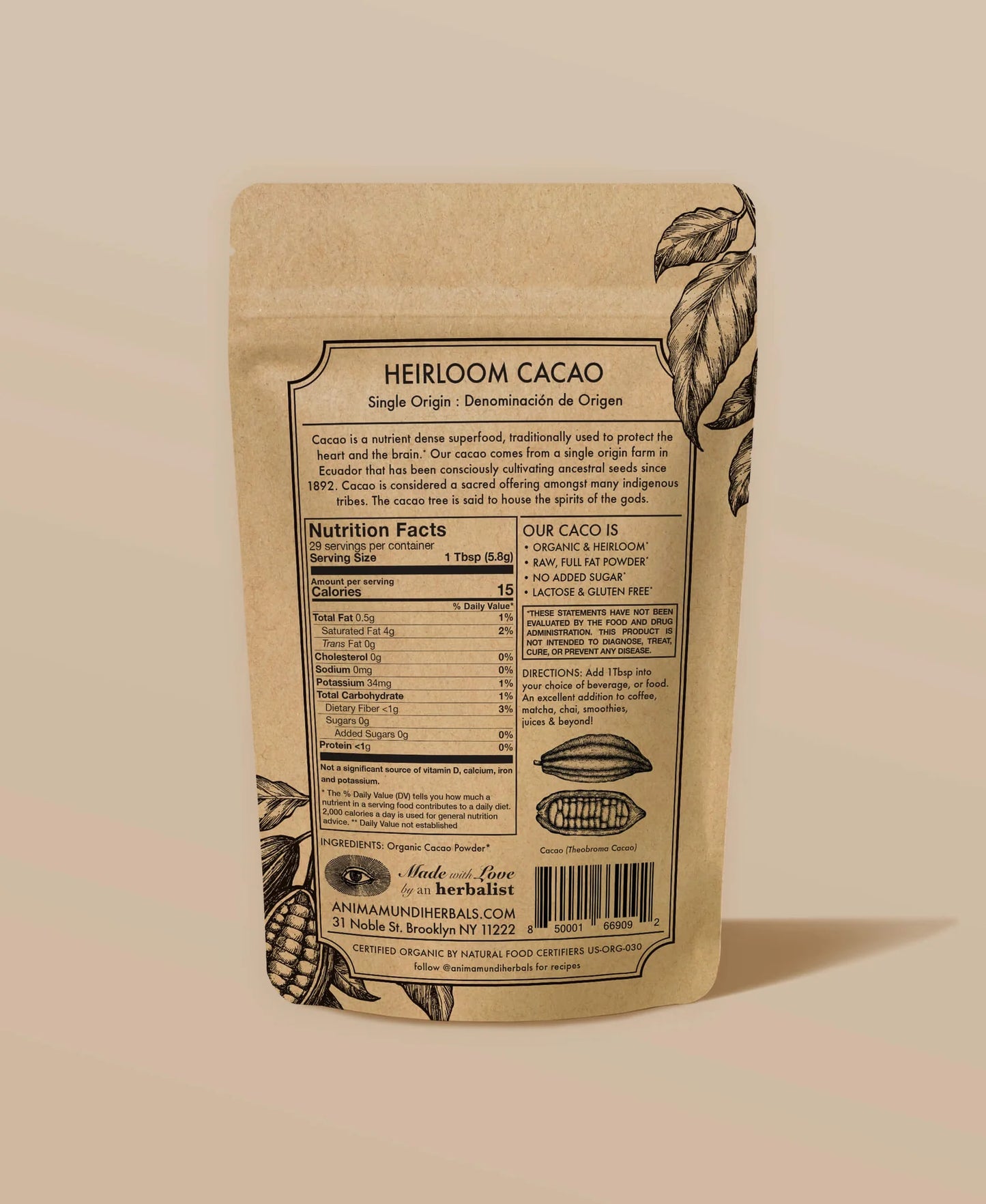 HEIRLOOM CACAO | Ancestral Seeds