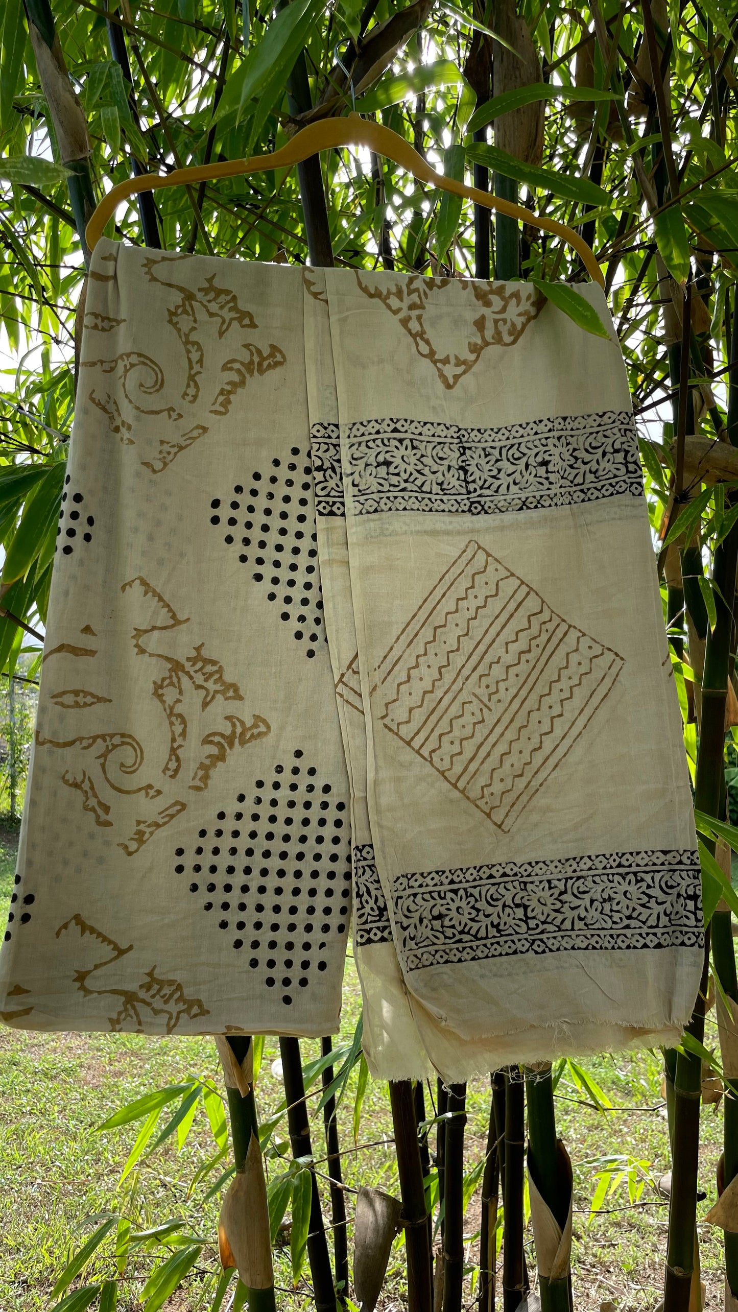 Hand Block Printed Cotton Sarongs