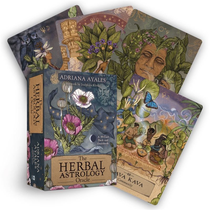 HERBAL ASTROLOGY Oracle - A 55 Card Deck and Guidebook